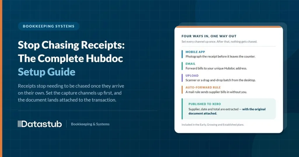 Stop Chasing Receipts: The Complete Hubdoc Setup Guide